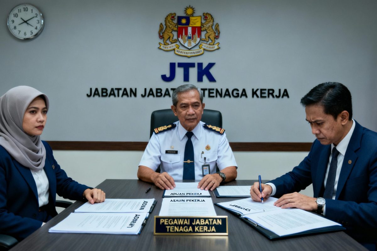 Aduan Pekerja di Jabatan Buruh