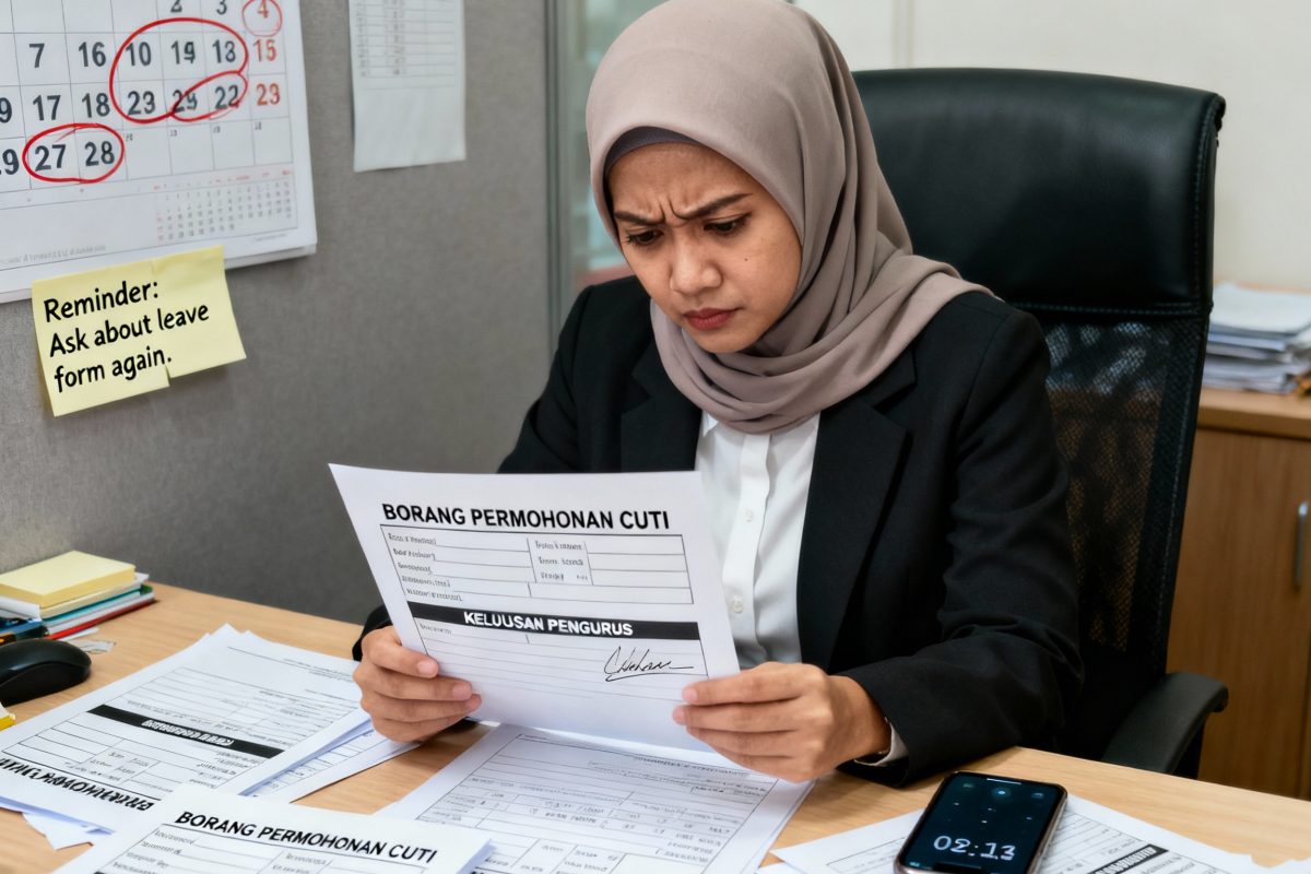 Boss Tak Layan Borang Cuti