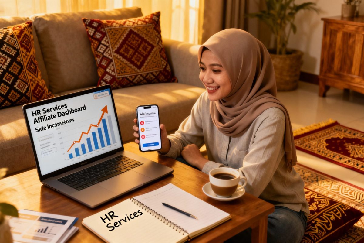 Cara Jana Side Income dari Rumah dengan Promote Service HR