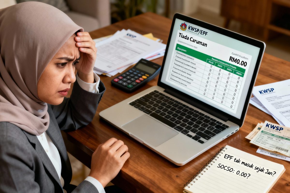 Kerja Lama Tak Dapat EPF dan SOCSO
