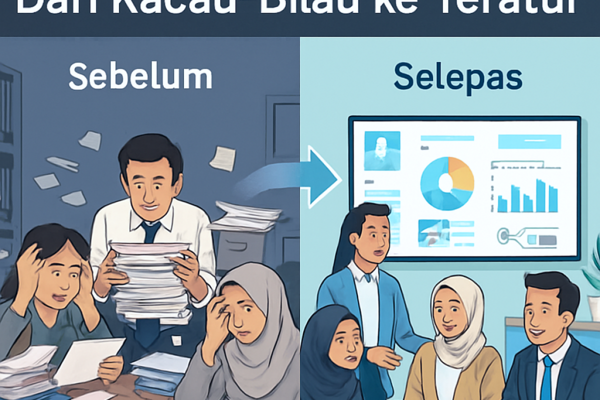 Kisah Klien Dari Kacau-Bilau ke Teratur