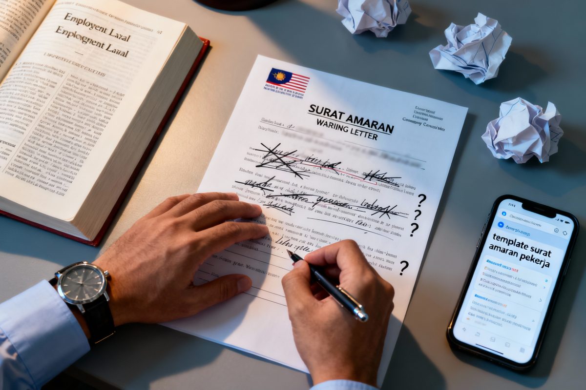 Majikan Tak Tahu Cara Buat Surat Amaran
