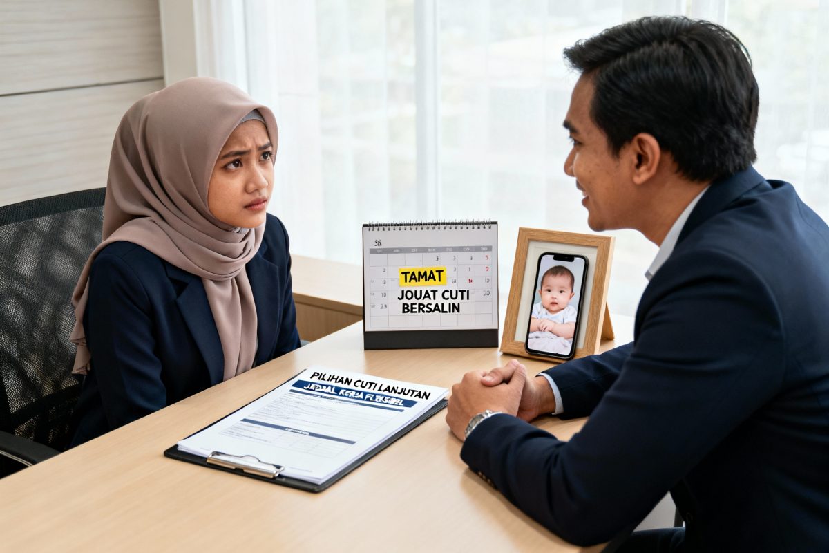 Perbincangan Cuti Bersalin HR dan Pekerja