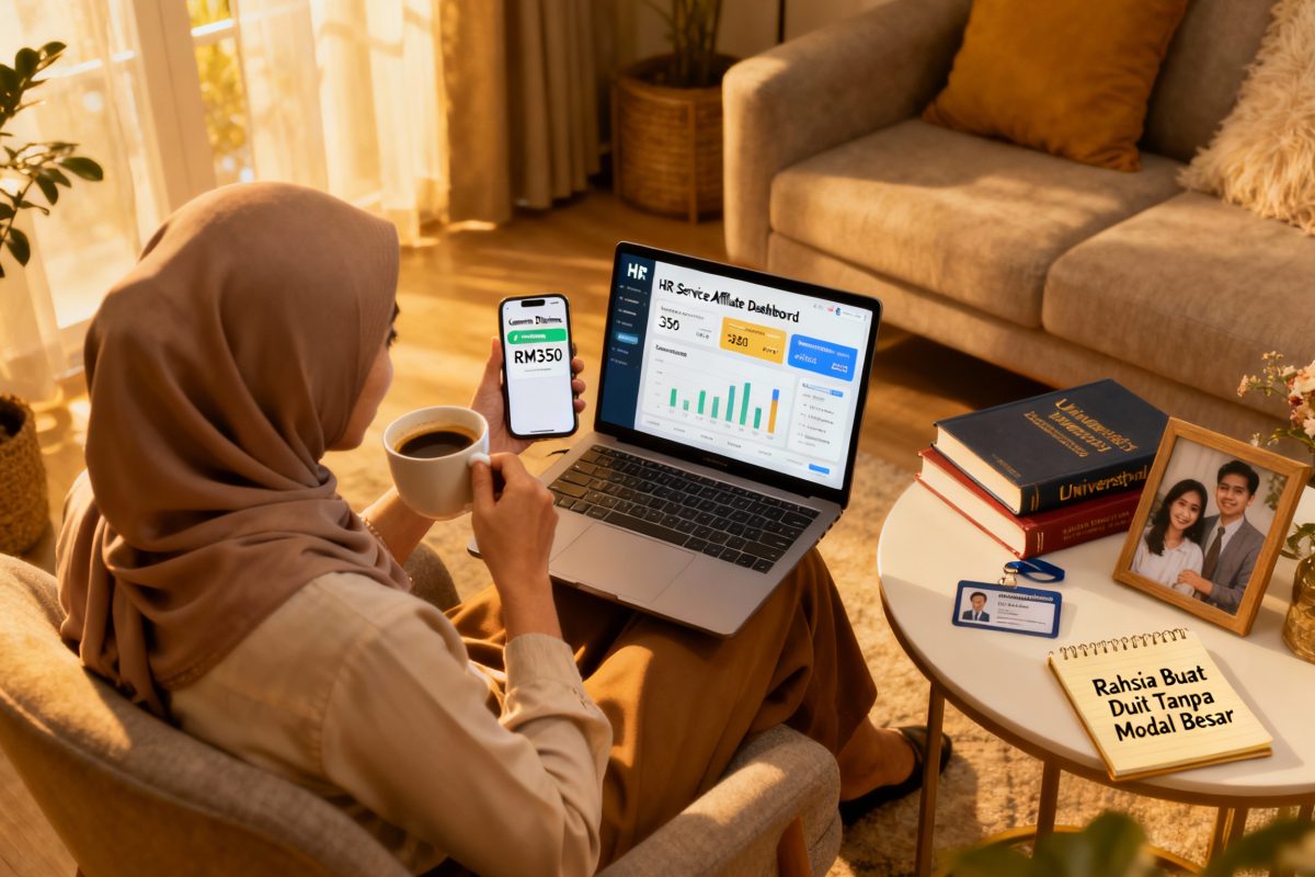 Rahsia Buat Duit Tanpa Modal Besar Dengan Affiliate HR Service