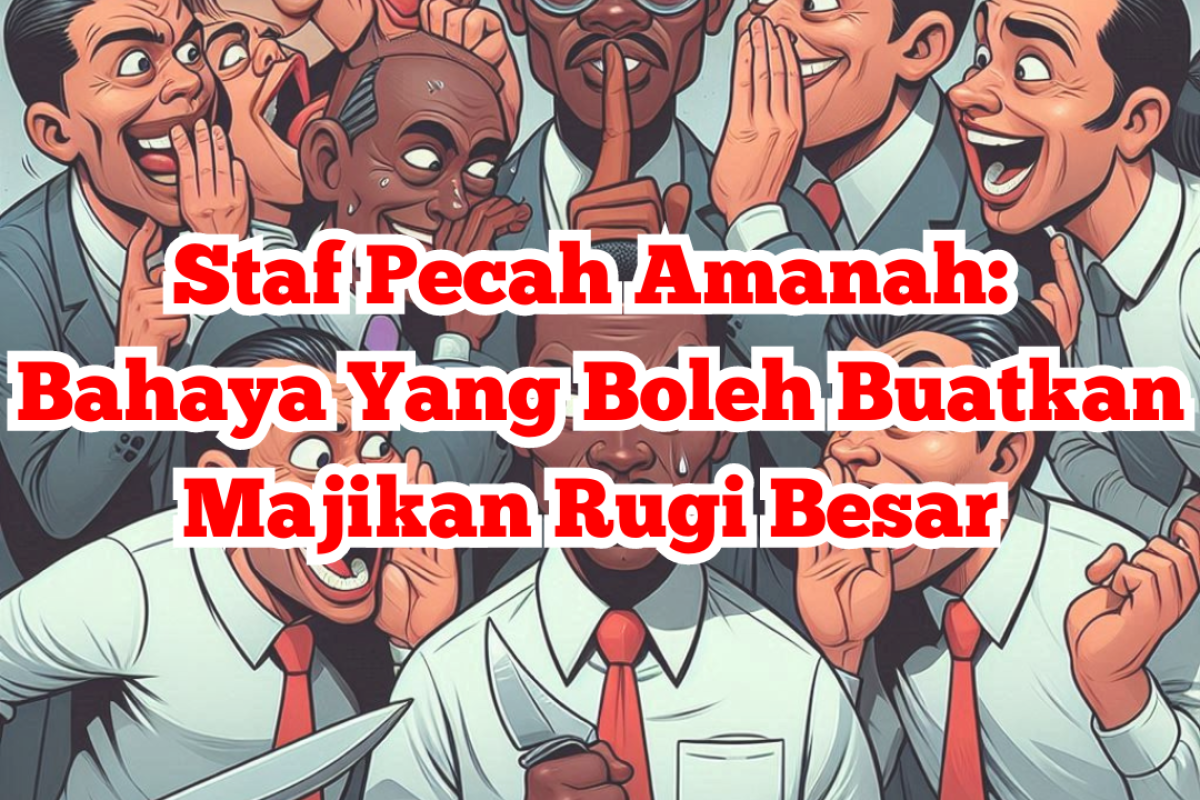 Staf Pecah Amanah Bahaya Yang Boleh Buatkan Majikan Rugi Besar