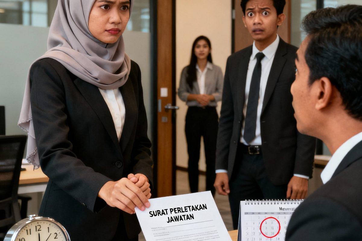Staff Minta Resign 24 Jam