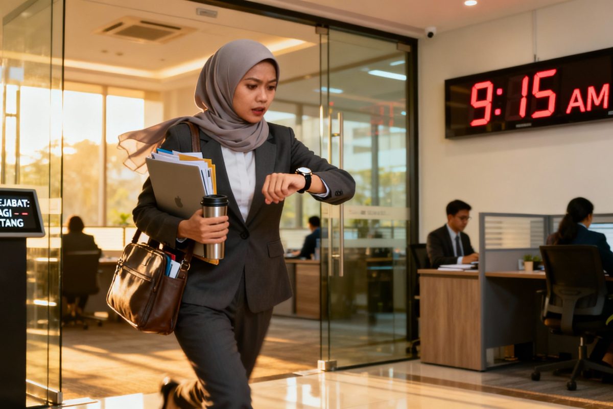 Staff Rajin Tapi Datang Lambat