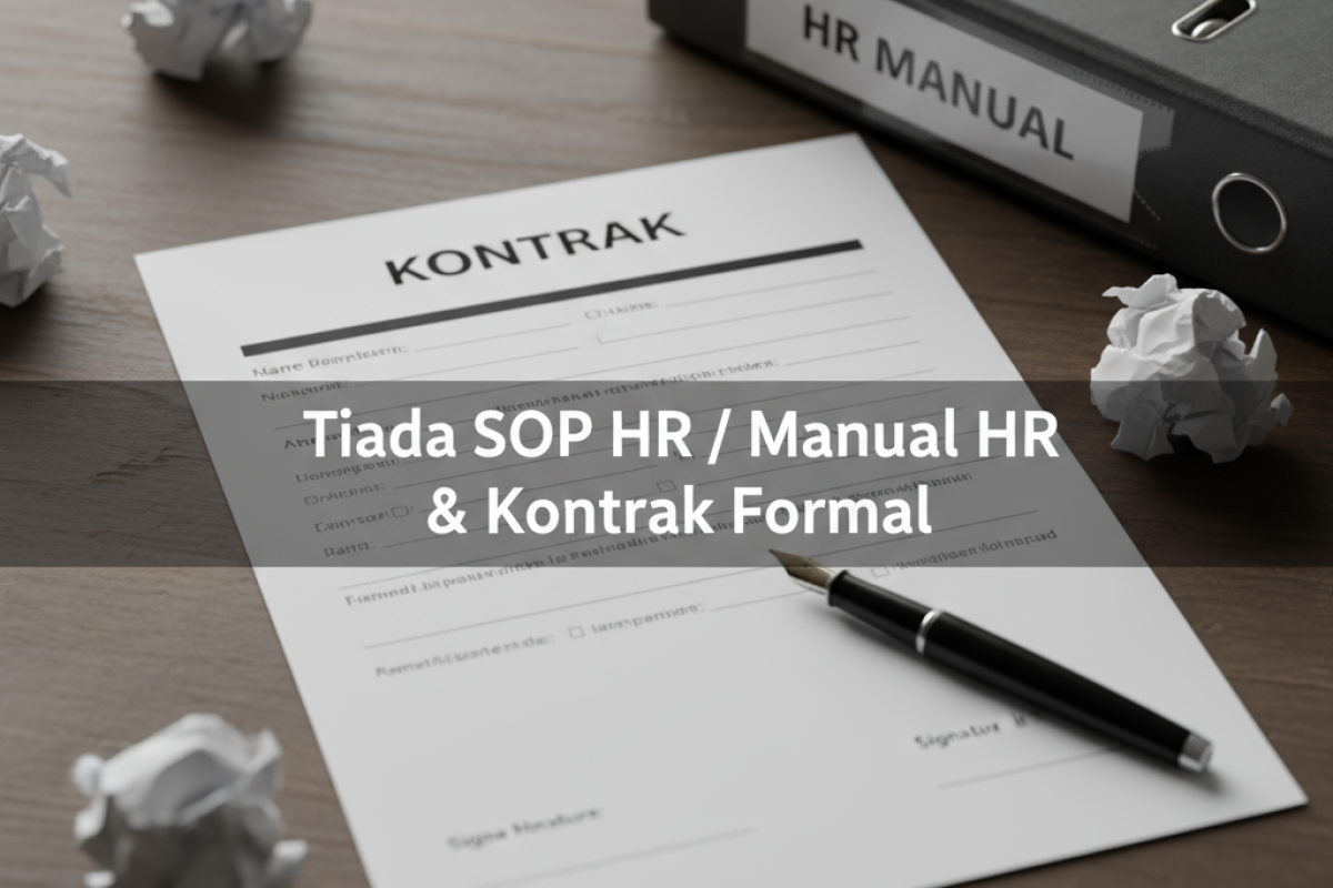 Tiada SOP HR dan Kontrak Formal